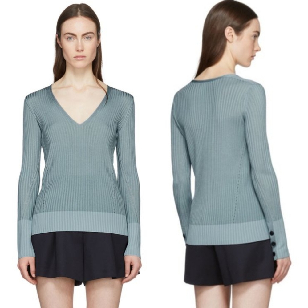 Rag & Bone Ribbed Alyssa V-neck Sweater